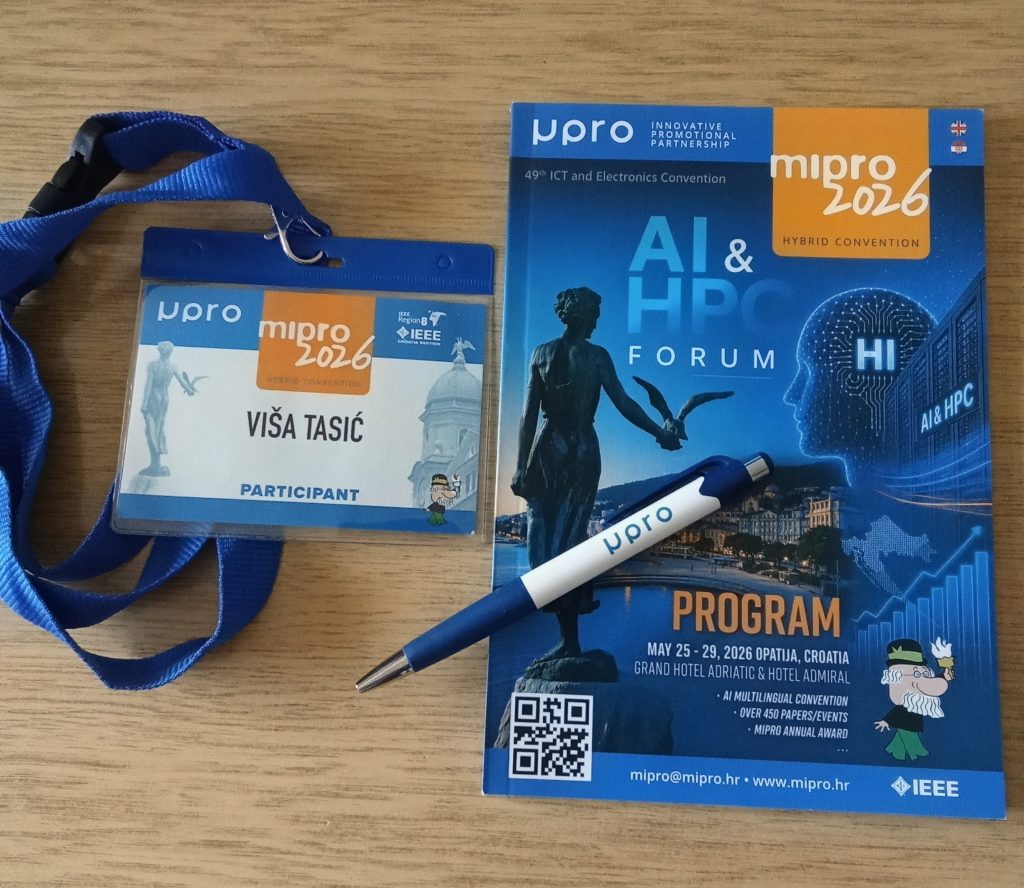 Predstavljen rad na konferenciji MIPRO 2026